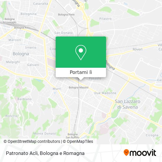 Mappa Patronato Acli