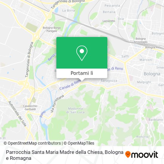Mappa Parrocchia Santa Maria Madre della Chiesa