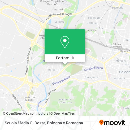 Mappa Scuola Media G. Dozza