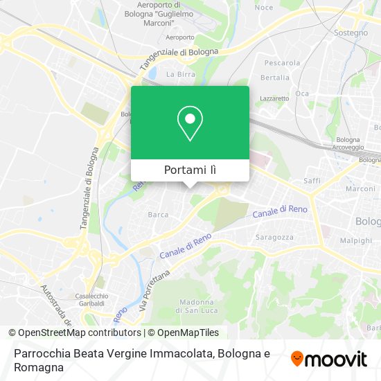 Mappa Parrocchia Beata Vergine Immacolata