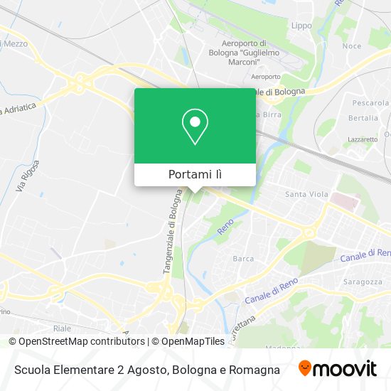 Mappa Scuola Elementare 2 Agosto
