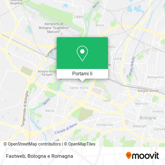Mappa Fastweb