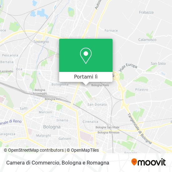 Mappa Camera di Commercio
