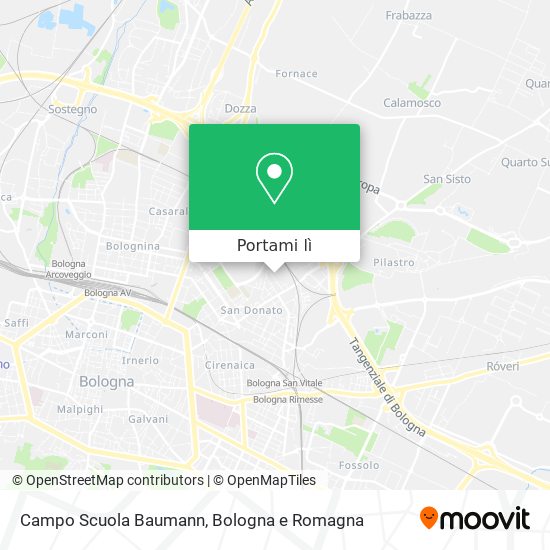 Mappa Campo Scuola Baumann