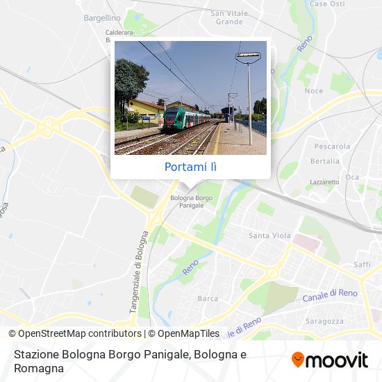 Mappa Stazione Bologna Borgo Panigale