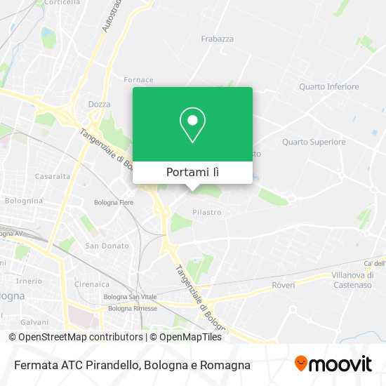 Mappa Fermata ATC Pirandello