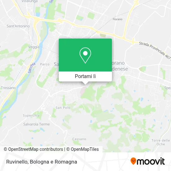 Mappa Ruvinello