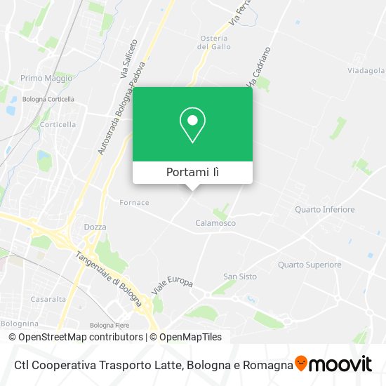 Mappa Ctl Cooperativa Trasporto Latte