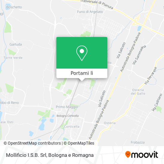 Mappa Mollificio I.S.B. Srl