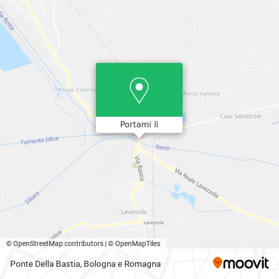 Mappa Ponte Della Bastia