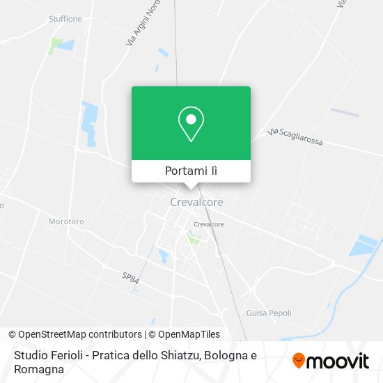 Mappa Studio Ferioli - Pratica dello Shiatzu