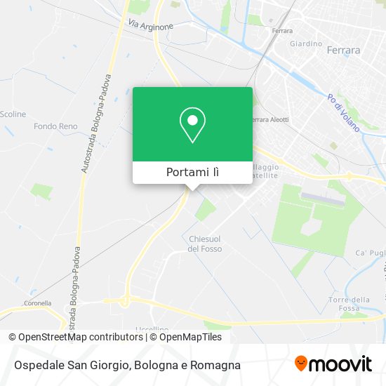 Mappa Ospedale San Giorgio