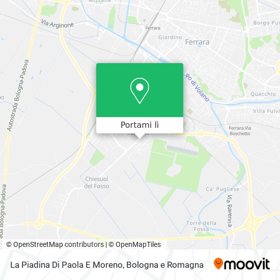 Mappa La Piadina Di Paola E Moreno