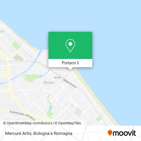 Mappa Mercure Artis