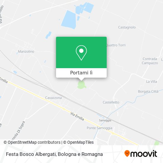 Mappa Festa Bosco Albergati