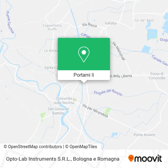 Mappa Opto-Lab Instruments S.R.L.