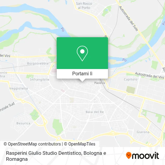 Mappa Rasperini Giulio Studio Dentistico