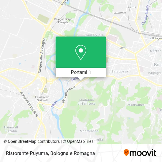 Mappa Ristorante Puyuma