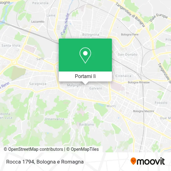 Mappa Rocca 1794