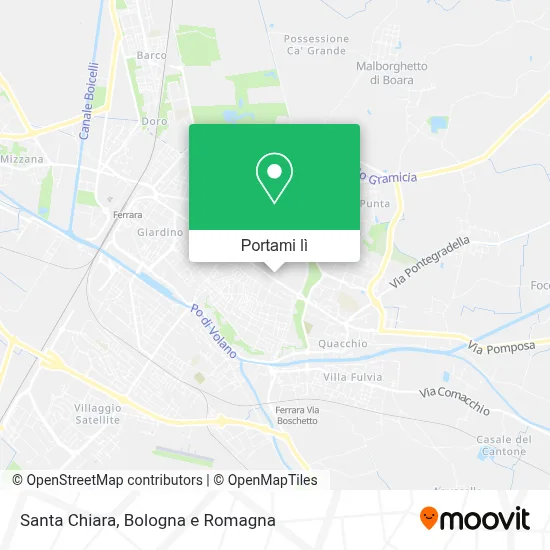Mappa Santa Chiara