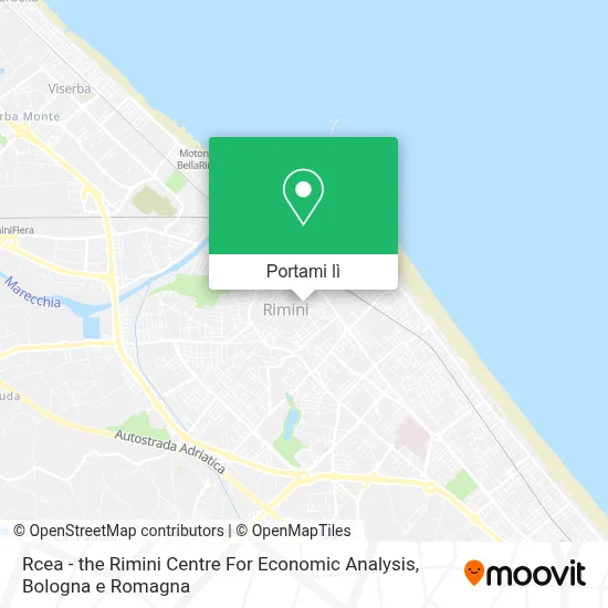 Mappa Rcea - the Rimini Centre For Economic Analysis