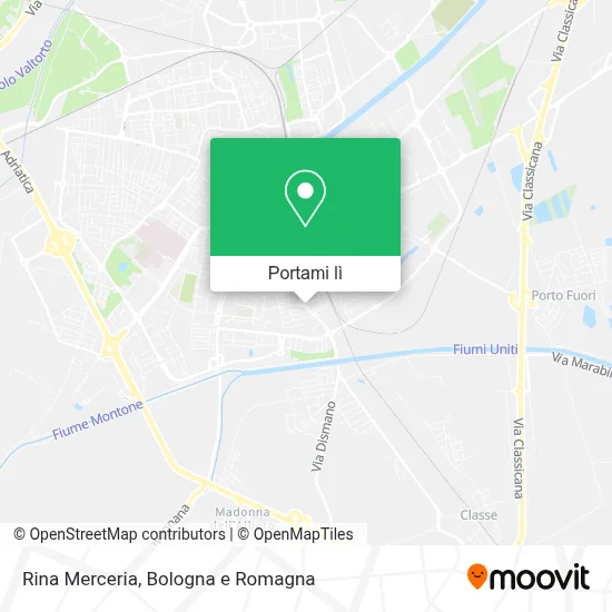 Mappa Rina Merceria