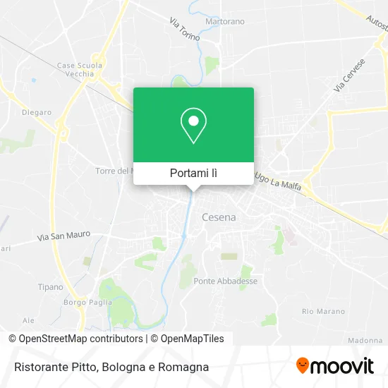 Mappa Ristorante Pitto