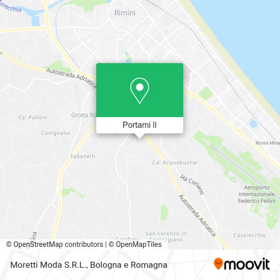 Mappa Moretti Moda S.R.L.
