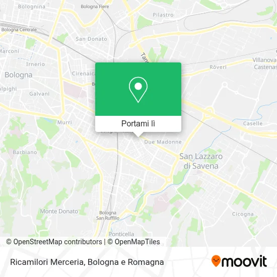 Mappa Ricamilori Merceria