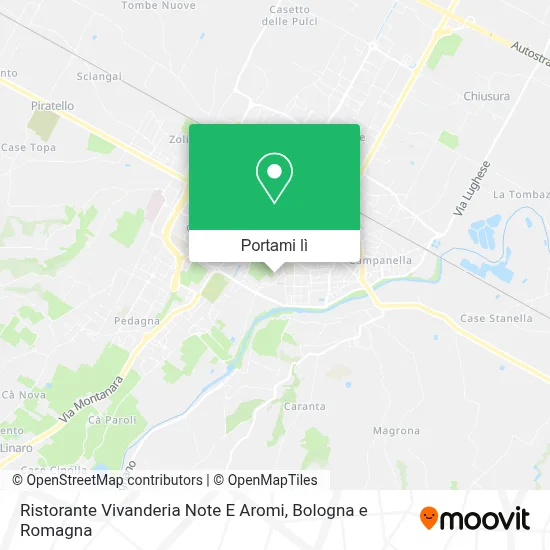 Mappa Ristorante Vivanderia Note E Aromi
