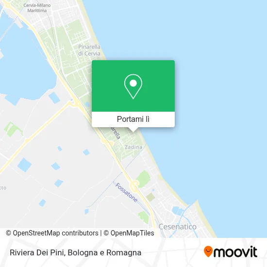 Mappa Riviera Dei Pini