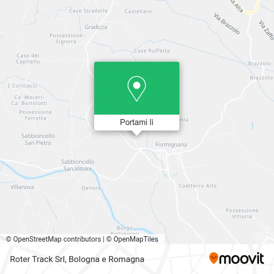 Mappa Roter Track Srl