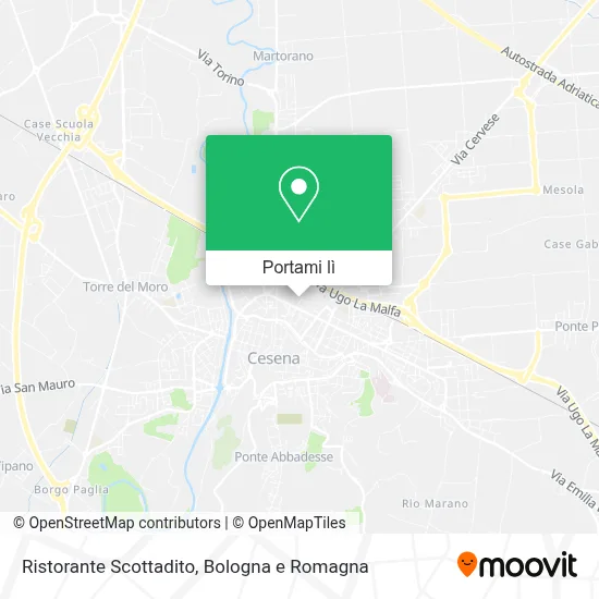 Mappa Ristorante Scottadito