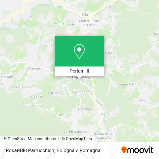 Mappa Rosa&Blu Parrucchieri