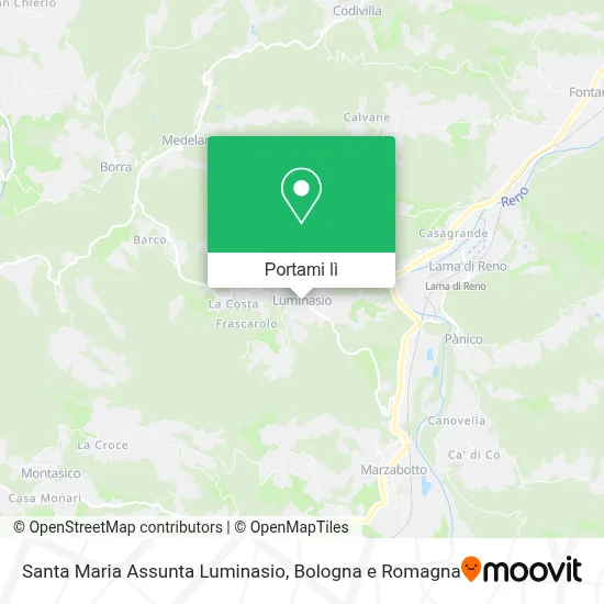 Mappa Santa Maria Assunta Luminasio