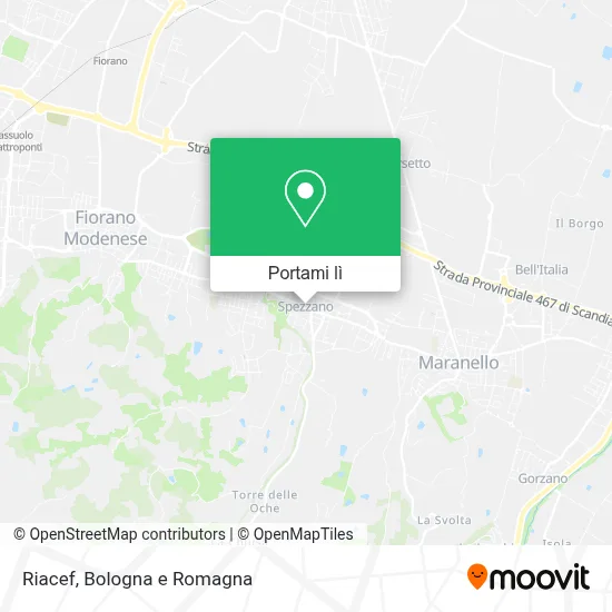 Mappa Riacef