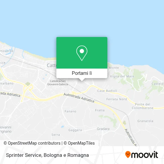 Mappa Sprinter Service