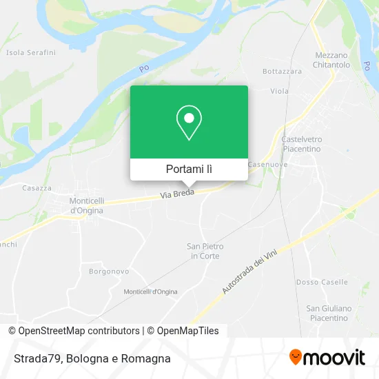 Mappa Strada79