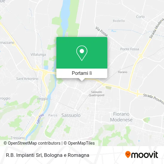 Mappa R.B. Impianti Srl