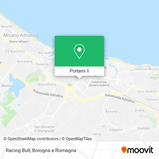 Mappa Racing Bull