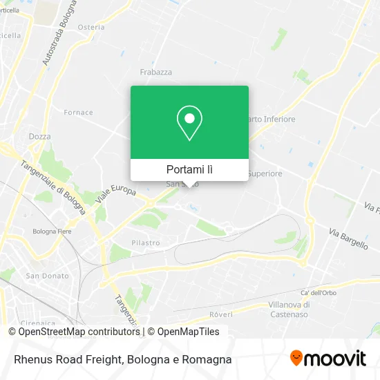 Mappa Rhenus Road Freight