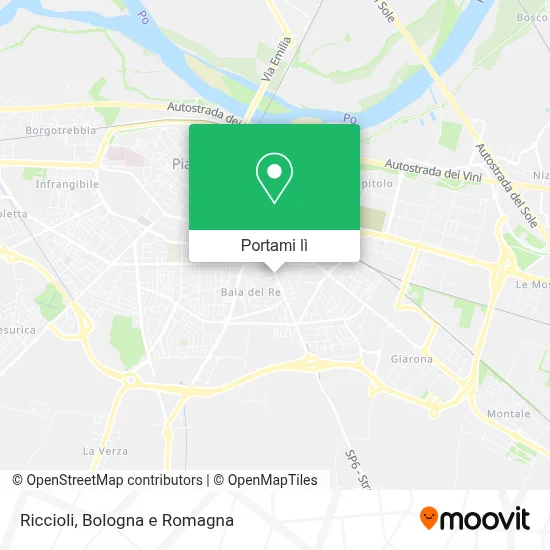 Mappa Riccioli