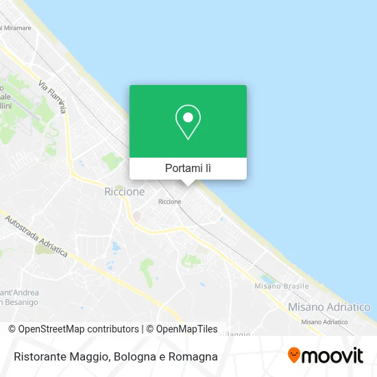 Mappa Ristorante Maggio