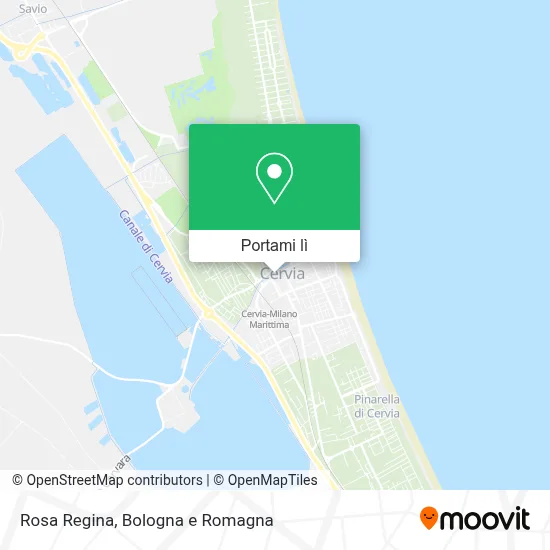 Mappa Rosa Regina