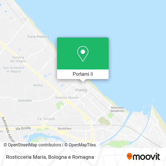 Mappa Rosticceria Maria