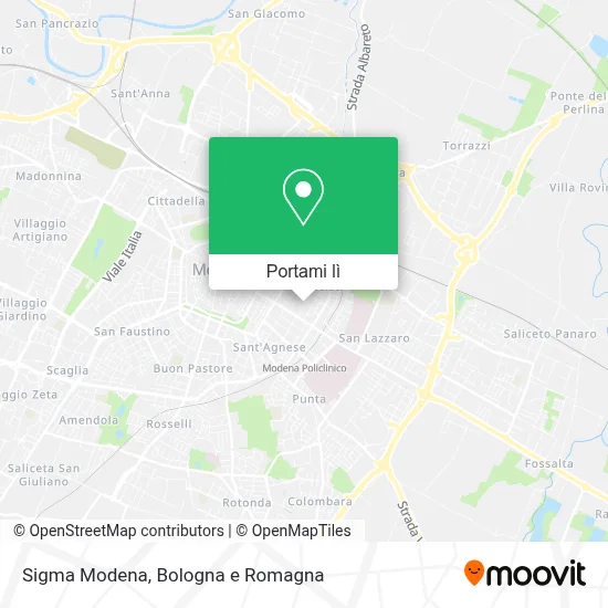 Mappa Sigma Modena