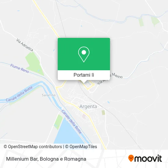 Mappa Millenium Bar