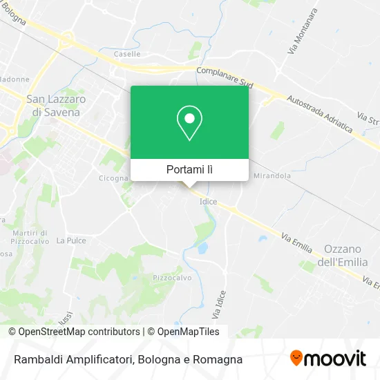 Mappa Rambaldi Amplificatori
