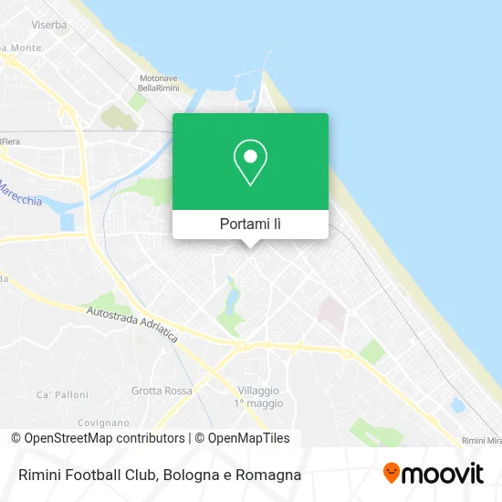 Mappa Rimini Football Club