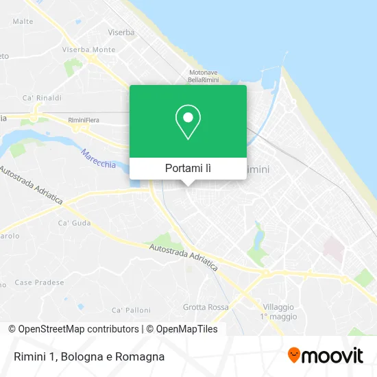Mappa Rimini 1